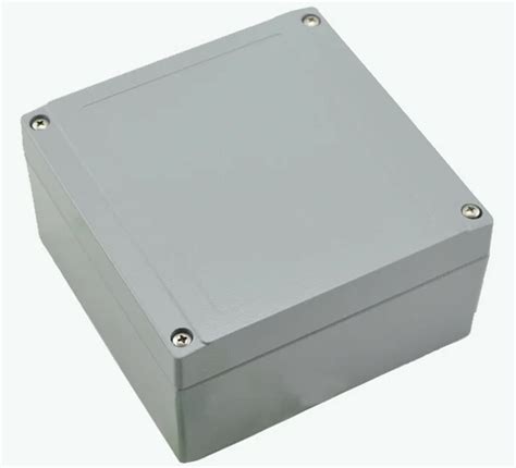 flat aluminum junction box waterproof|watertight junction box connectors.